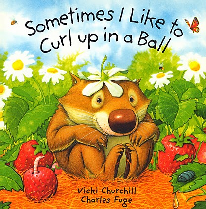 Book cover: Sometimes I Like to Curl Up in a Ball by Vicki Churchill